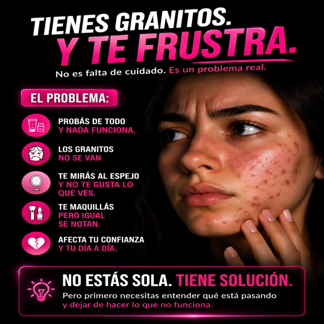 El acné que siempre vuelve… acá esta la solución