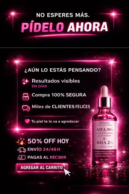 El acné que siempre vuelve… acá esta la solución